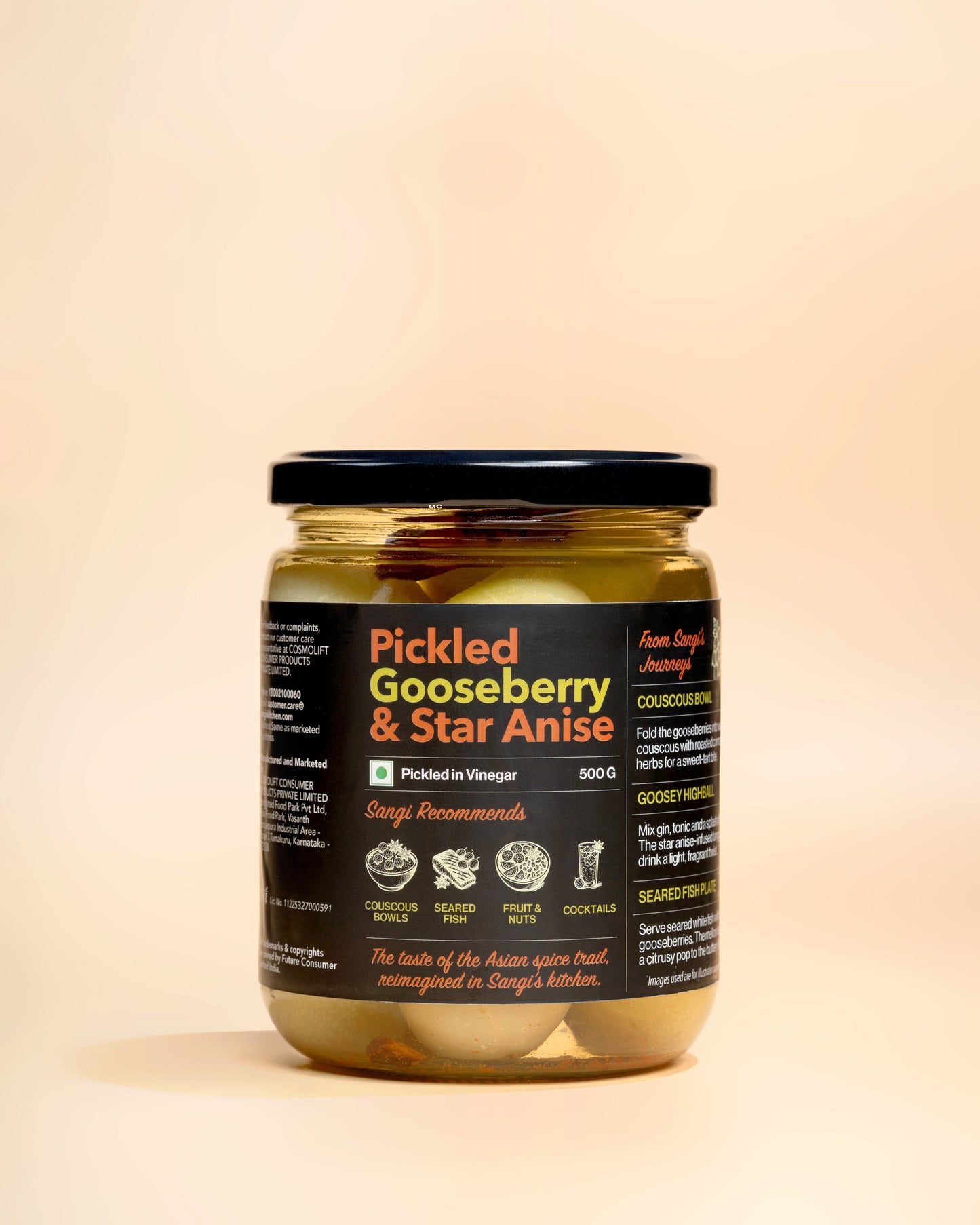 Pickled Gooseberry & Star Anise