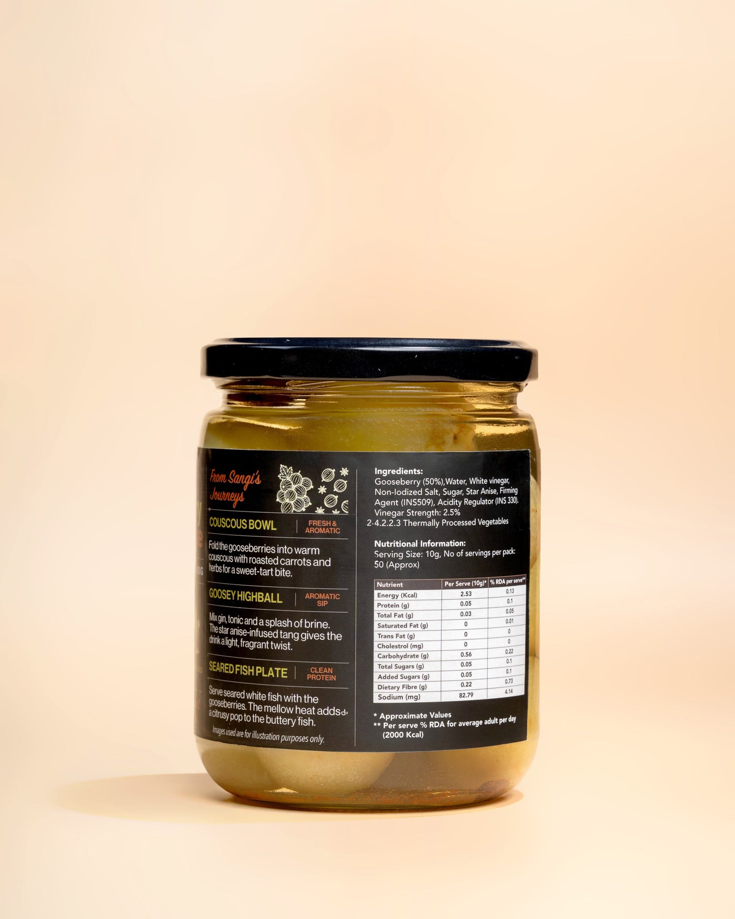 Pickled Gooseberry & Star Anise