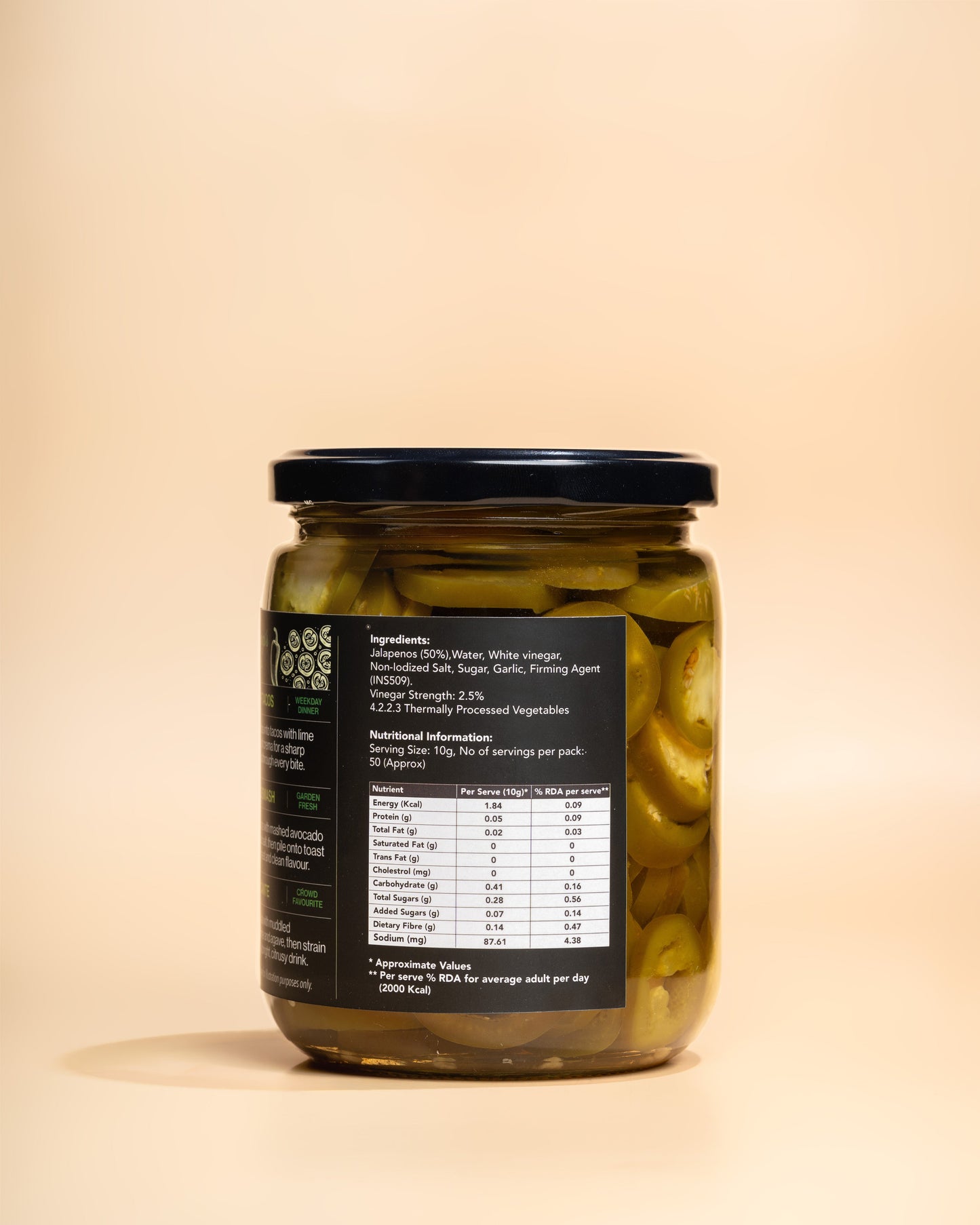 Sliced Jalapeños
